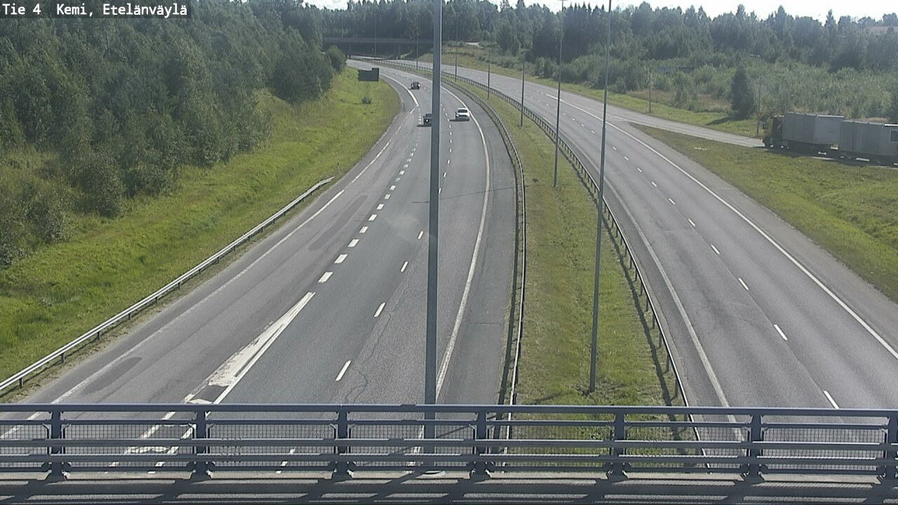 Kelikamerat Kuva Tie 4 Kemi, Etelänväylä, Kemi, Lappi