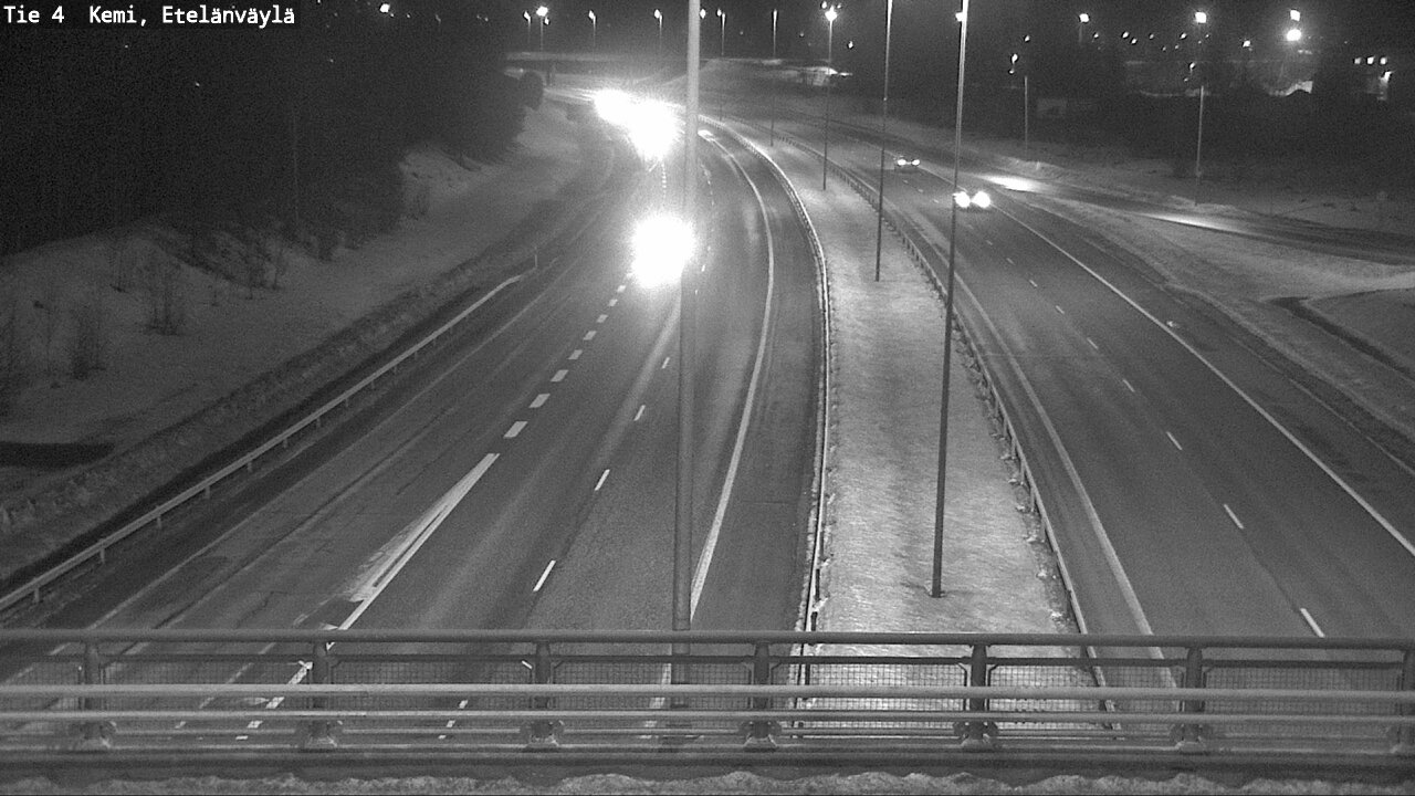 Kelikamerat Kuva Tie 4 Kemi, Etelänväylä, Kemi, Lappi