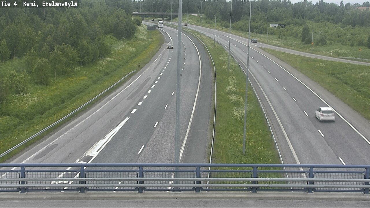 Kelikamerat Kuva Tie 4 Kemi, Etelänväylä, Kemi, Lappi
