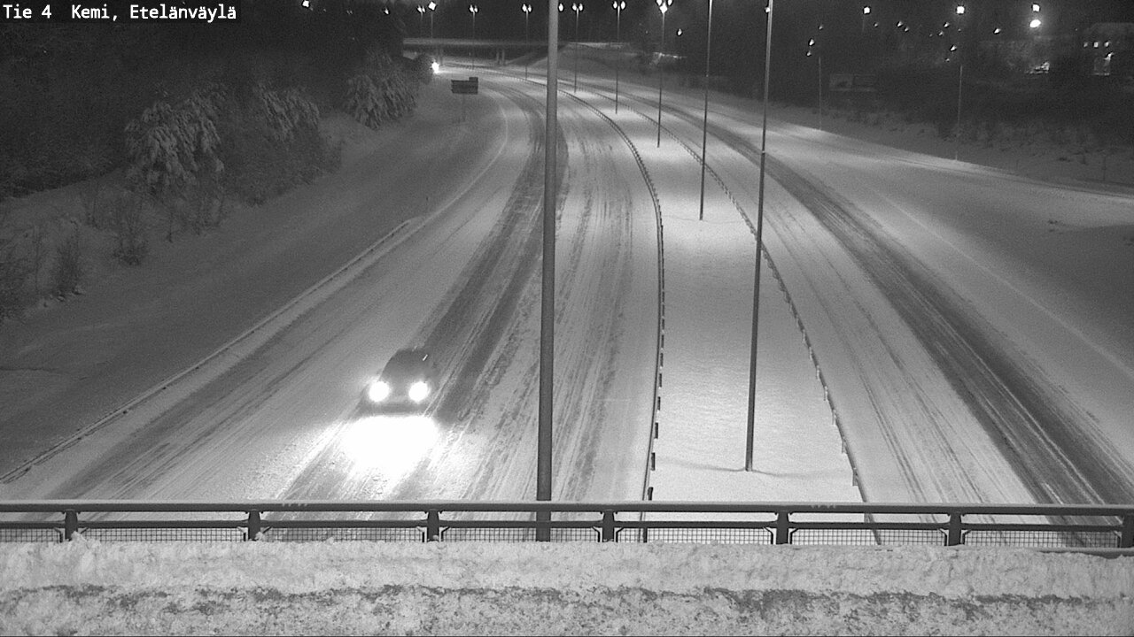 Kelikamerat Kuva Tie 4 Kemi, Etelänväylä, Kemi, Lappi