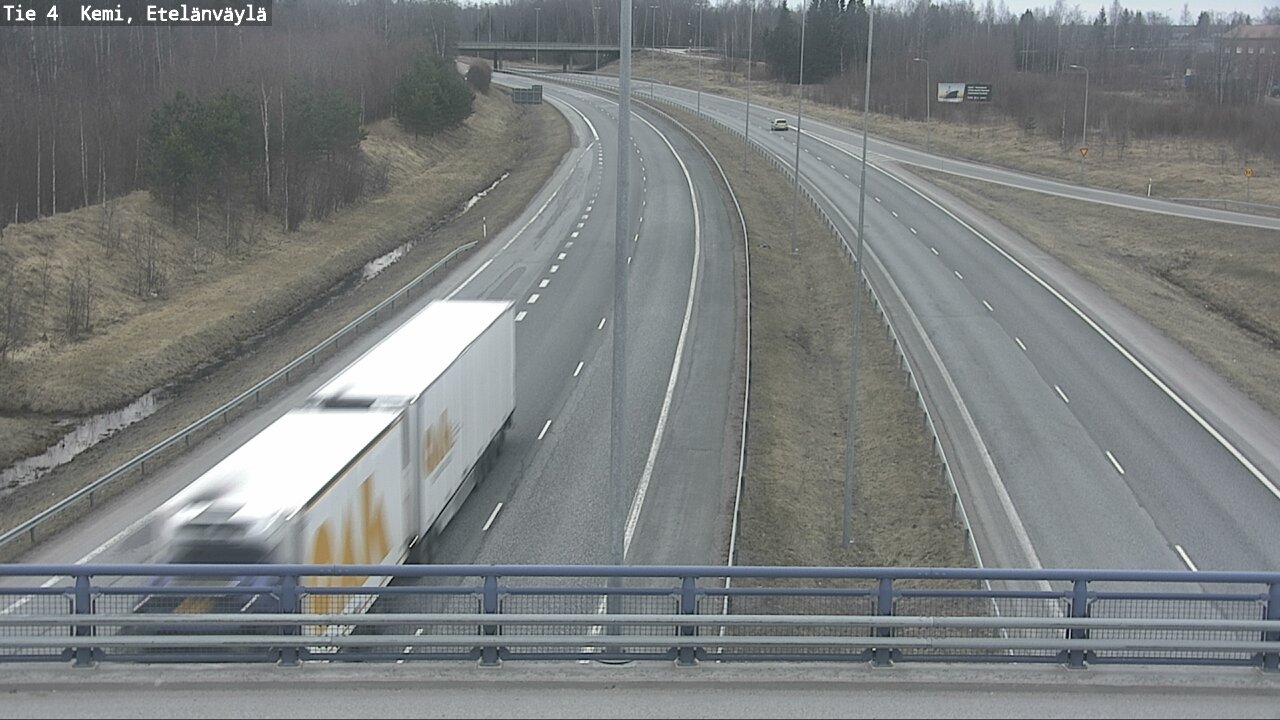 Kelikamerat Kuva Tie 4 Kemi, Etelänväylä, Kemi, Lappi
