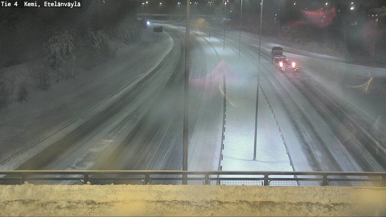 Weather Camera Image Road 4 Kemi, Etelänväylä, Kemi, Lappi