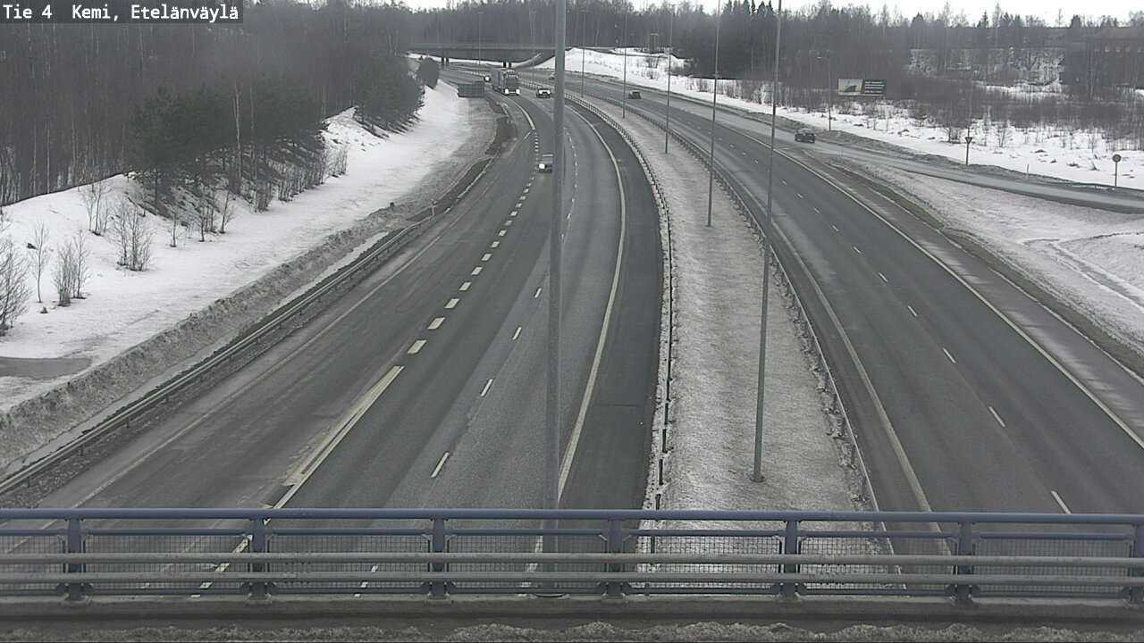 Kelikamerat Kuva Tie 4 Kemi, Etelänväylä, Kemi, Lappi