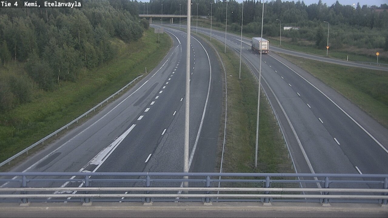 Kelikamerat Kuva Tie 4 Kemi, Etelänväylä, Kemi, Lappi