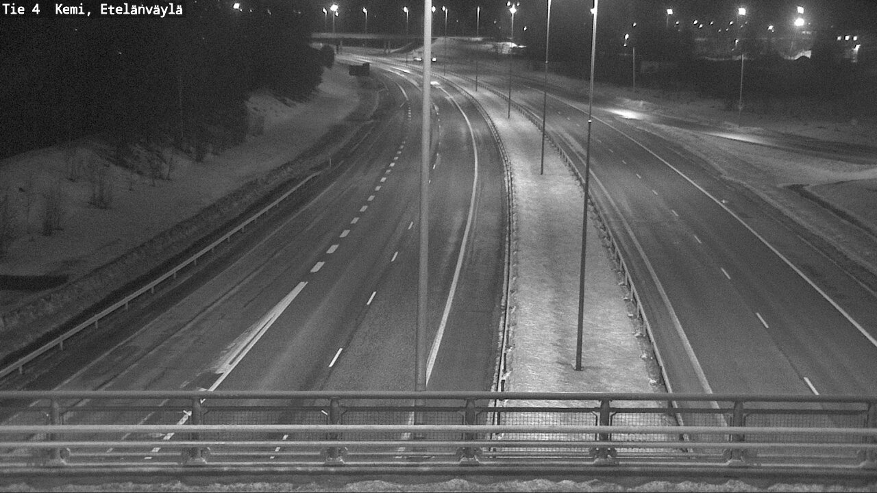 Kelikamerat Kuva Tie 4 Kemi, Etelänväylä, Kemi, Lappi