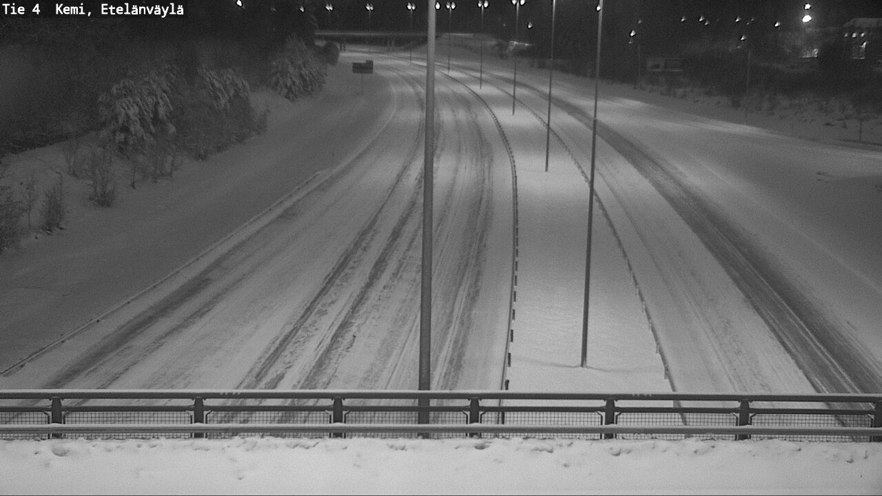 Kelikamerat Kuva Tie 4 Kemi, Etelänväylä, Kemi, Lappi