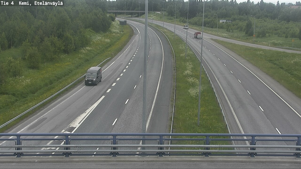 Kelikamerat Kuva Tie 4 Kemi, Etelänväylä, Kemi, Lappi