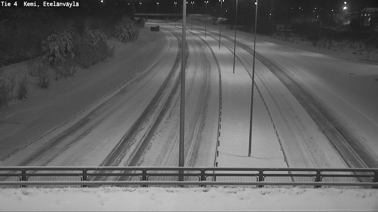 Kelikamerat Kuva Tie 4 Kemi, Etelänväylä, Kemi, Lappi