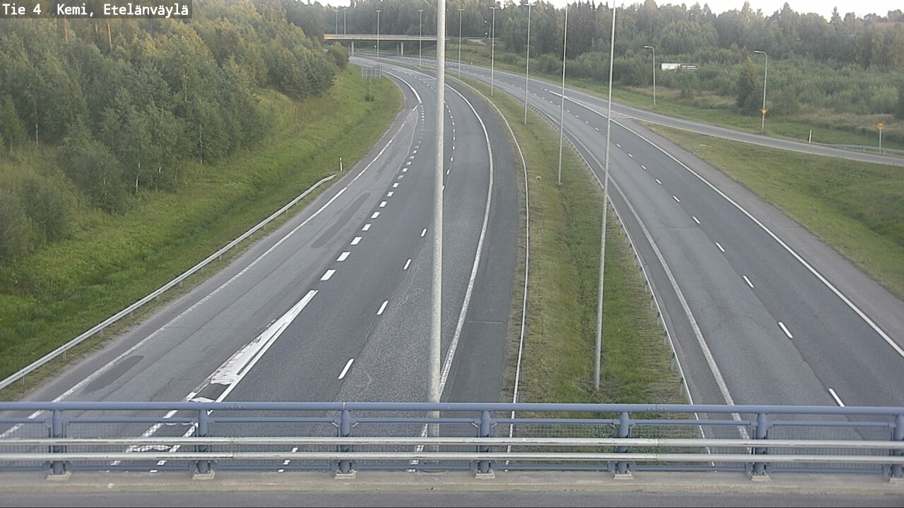 Kelikamerat Kuva Tie 4 Kemi, Etelänväylä, Kemi, Lappi