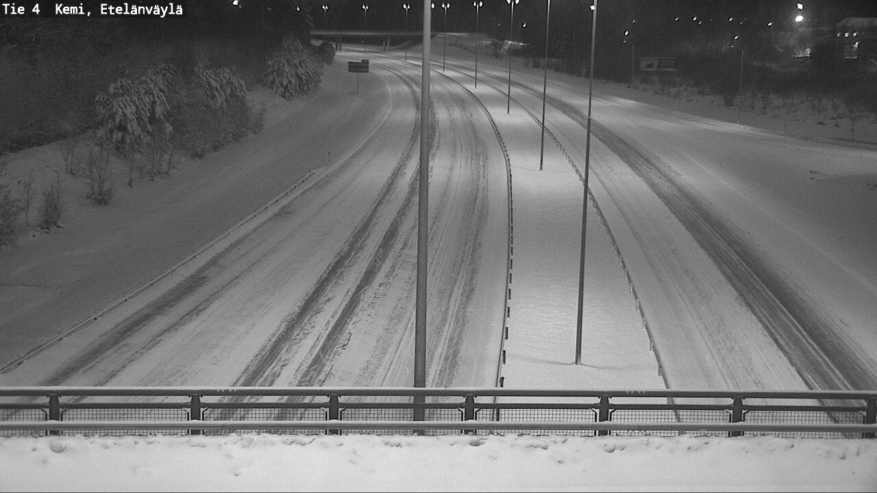 Kelikamerat Kuva Tie 4 Kemi, Etelänväylä, Kemi, Lappi
