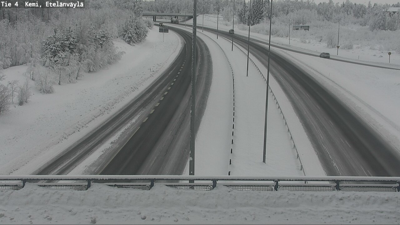 Kelikamerat Kuva Tie 4 Kemi, Etelänväylä, Kemi, Lappi