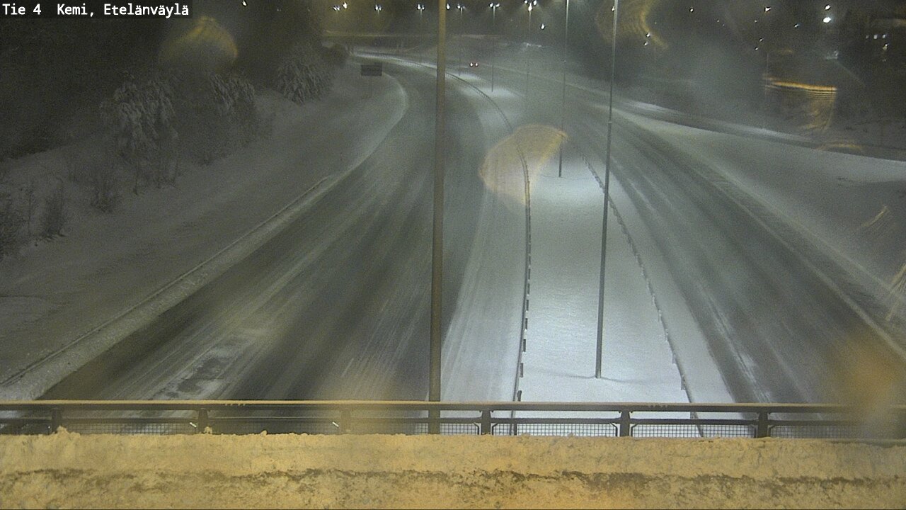 Weather Camera Image Road 4 Kemi, Etelänväylä, Kemi, Lappi