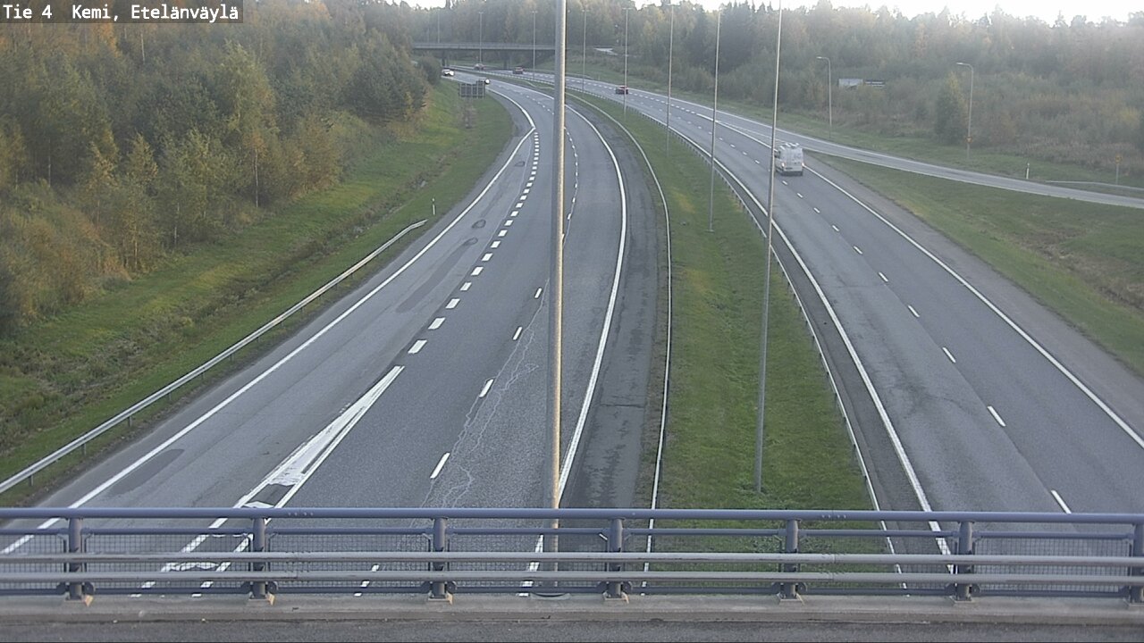 Kelikamerat Kuva Tie 4 Kemi, Etelänväylä, Kemi, Lappi