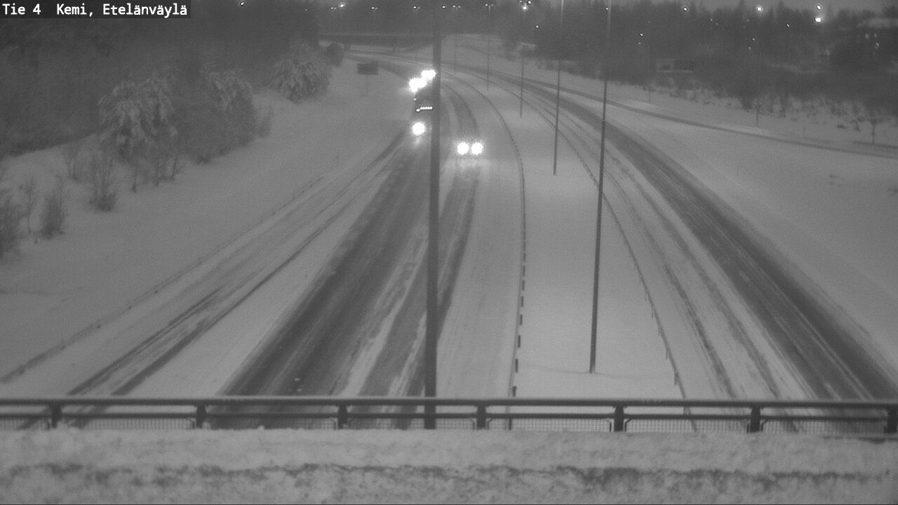 Kelikamerat Kuva Tie 4 Kemi, Etelänväylä, Kemi, Lappi