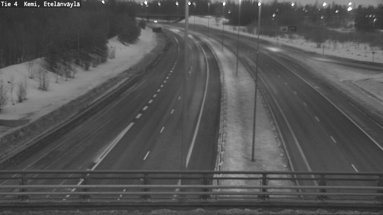 Kelikamerat Kuva Tie 4 Kemi, Etelänväylä, Kemi, Lappi