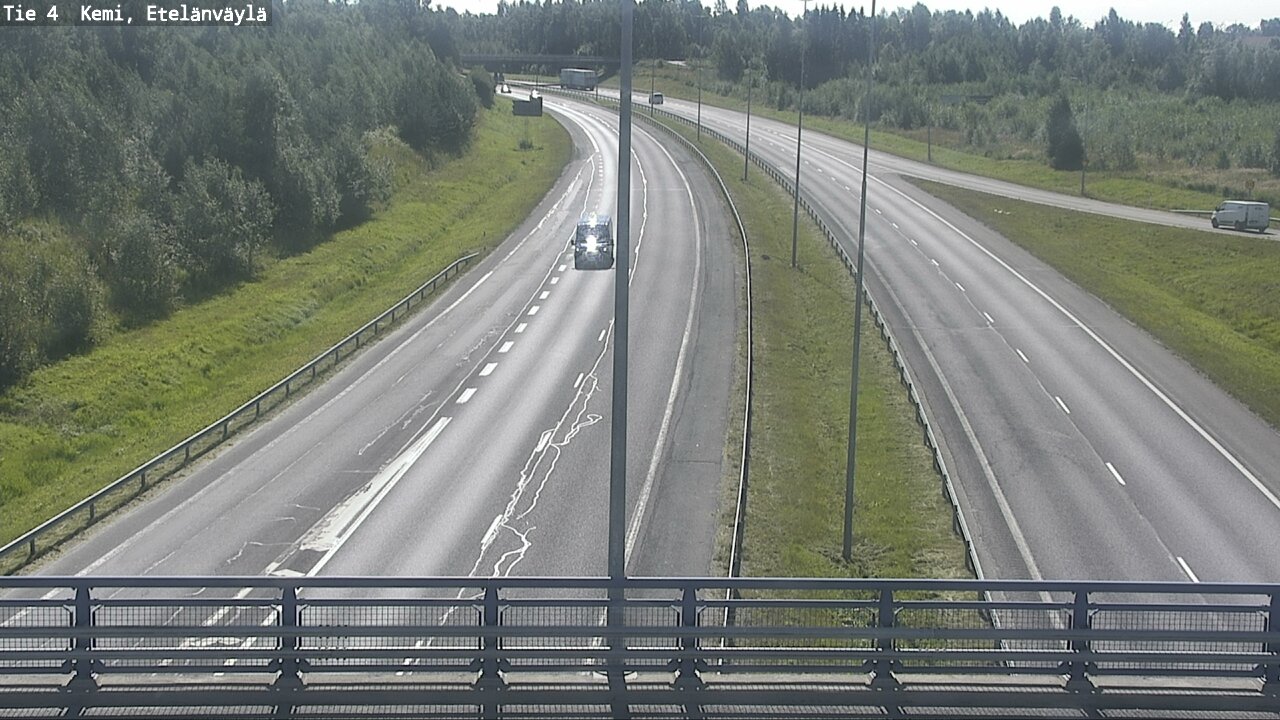 Kelikamerat Kuva Tie 4 Kemi, Etelänväylä, Kemi, Lappi