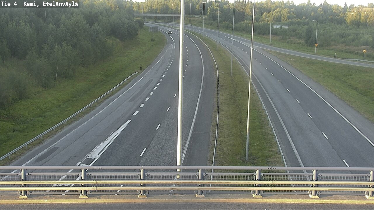 Weather Camera Image Road 4 Kemi, Etelänväylä, Kemi, Lappi