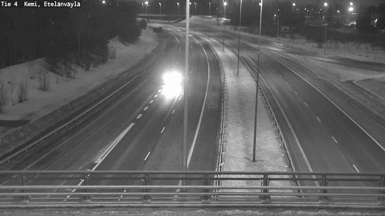 Kelikamerat Kuva Tie 4 Kemi, Etelänväylä, Kemi, Lappi