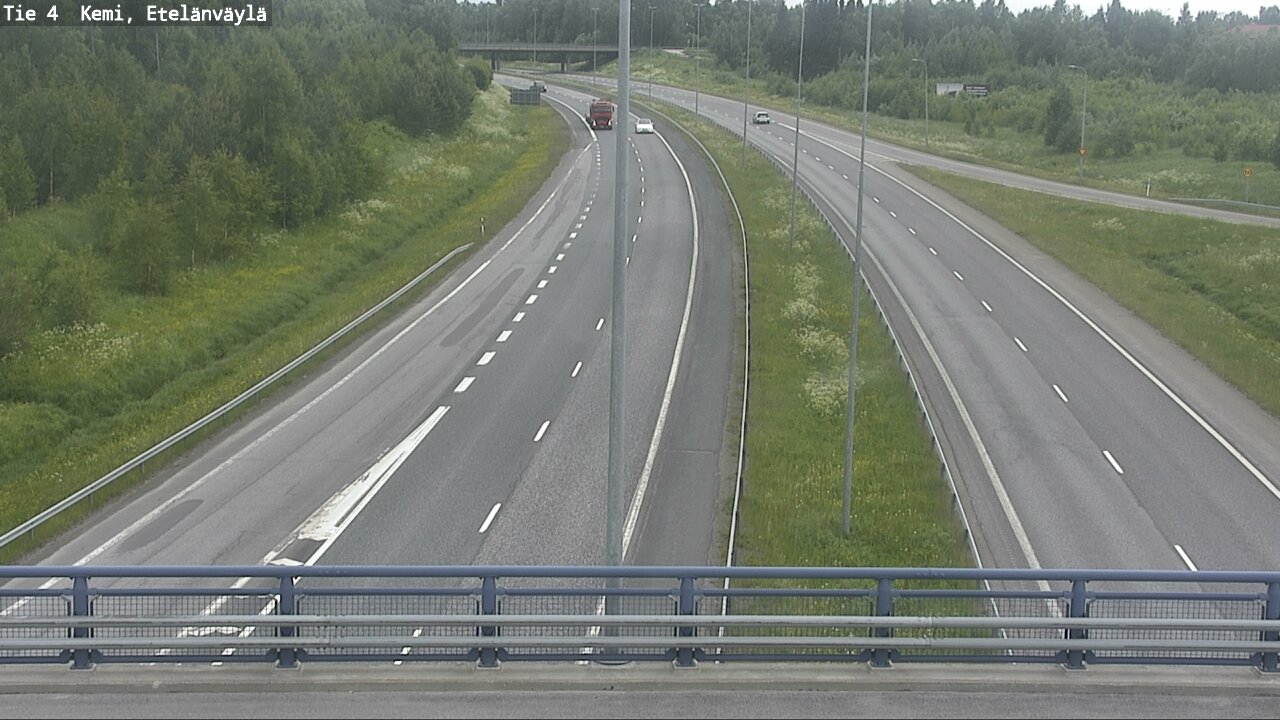 Kelikamerat Kuva Tie 4 Kemi, Etelänväylä, Kemi, Lappi