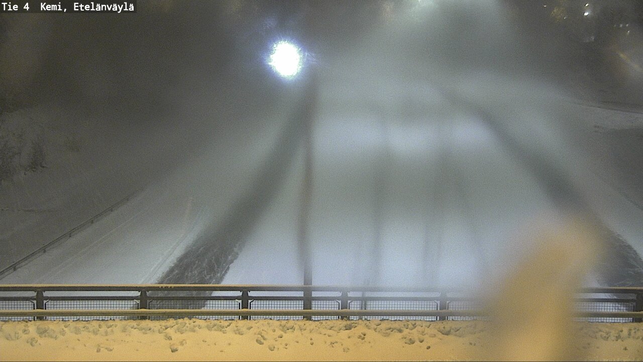 Kelikamerat Kuva Tie 4 Kemi, Etelänväylä, Kemi, Lappi