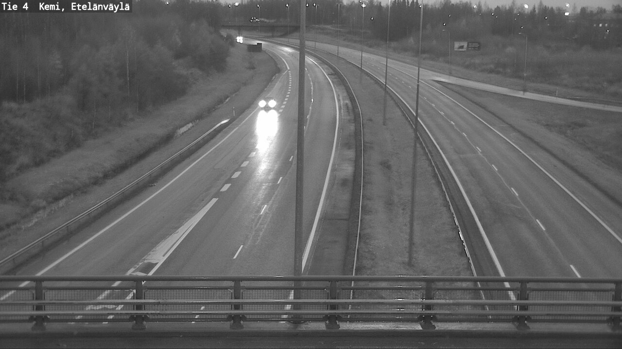 Kelikamerat Kuva Tie 4 Kemi, Etelänväylä, Kemi, Lappi