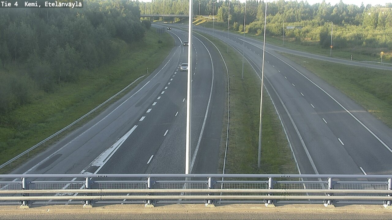 Weather Camera Image Road 4 Kemi, Etelänväylä, Kemi, Lappi