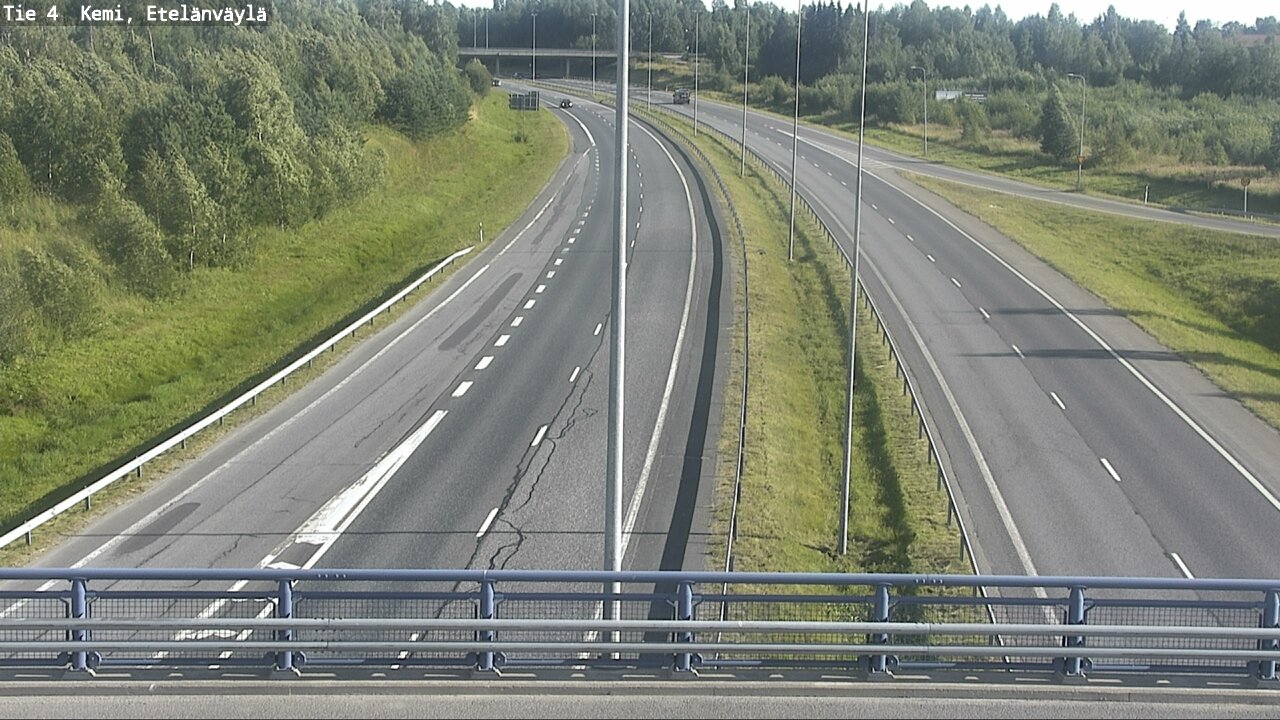 Kelikamerat Kuva Tie 4 Kemi, Etelänväylä, Kemi, Lappi