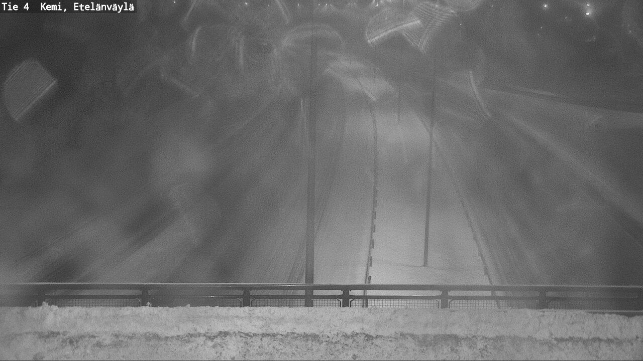 Weather Camera Image Road 4 Kemi, Etelänväylä, Kemi, Lappi