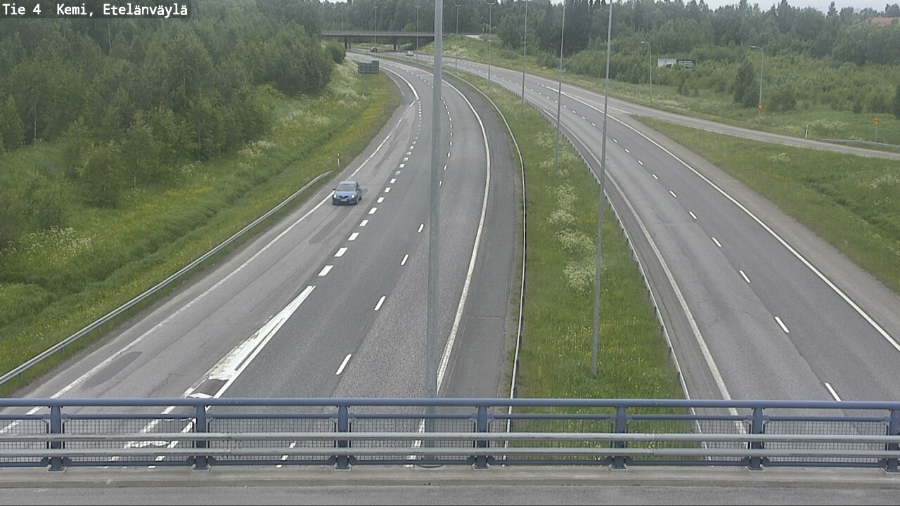 Kelikamerat Kuva Tie 4 Kemi, Etelänväylä, Kemi, Lappi