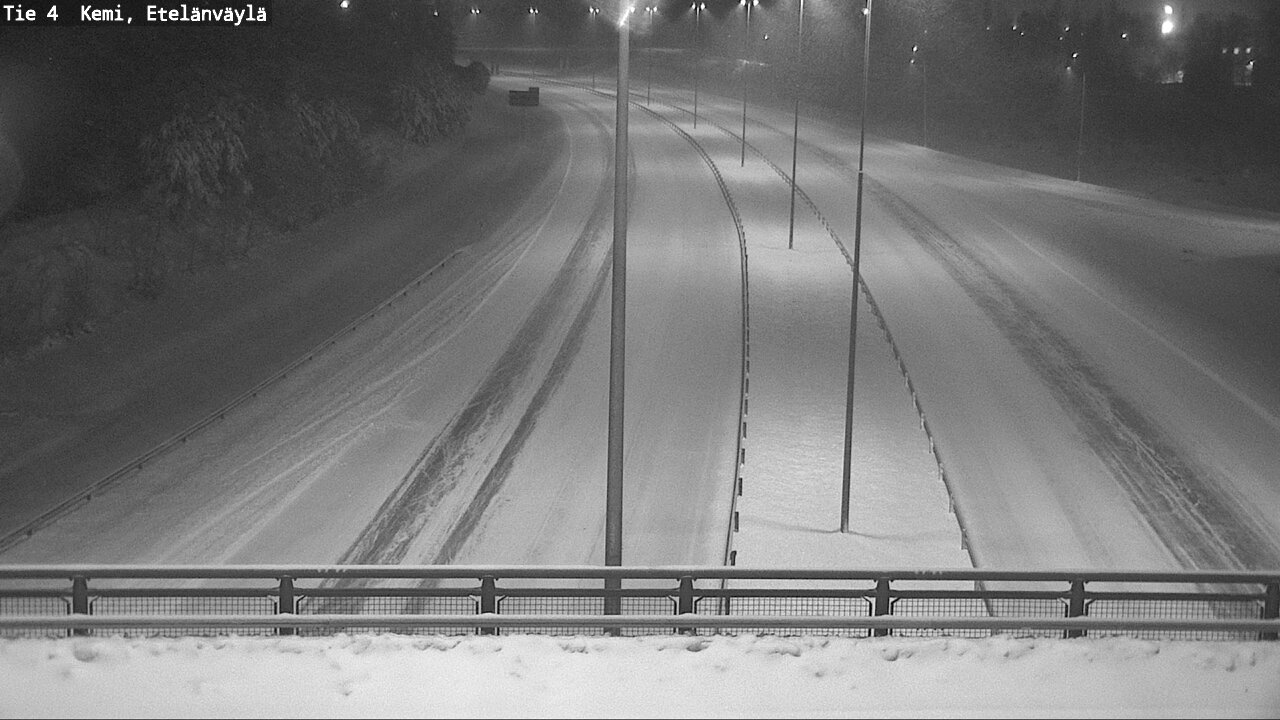 Kelikamerat Kuva Tie 4 Kemi, Etelänväylä, Kemi, Lappi