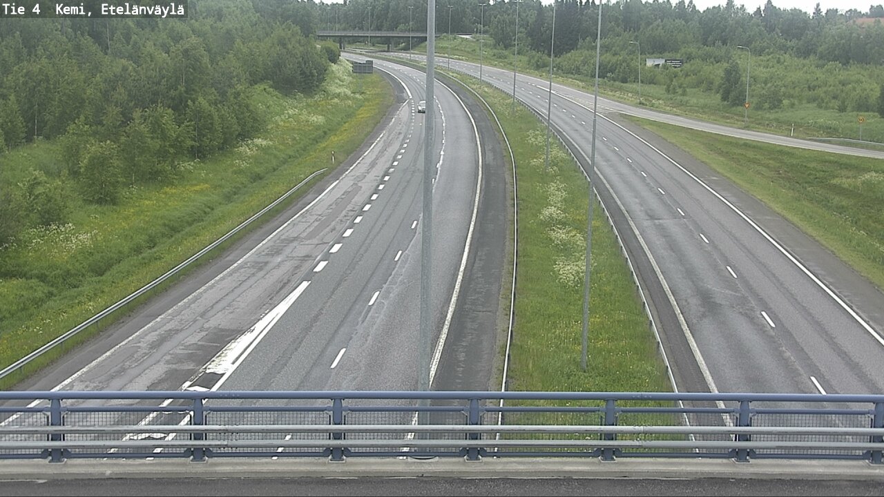 Kelikamerat Kuva Tie 4 Kemi, Etelänväylä, Kemi, Lappi