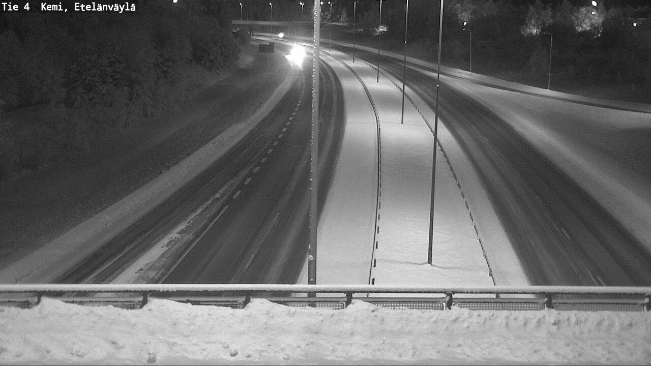 Kelikamerat Kuva Tie 4 Kemi, Etelänväylä, Kemi, Lappi