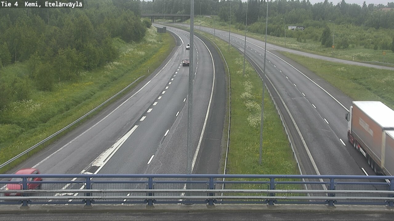 Kelikamerat Kuva Tie 4 Kemi, Etelänväylä, Kemi, Lappi