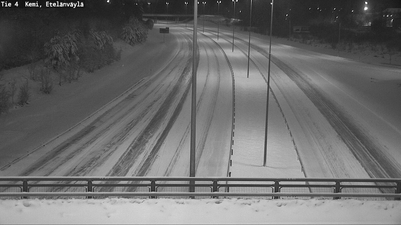 Kelikamerat Kuva Tie 4 Kemi, Etelänväylä, Kemi, Lappi
