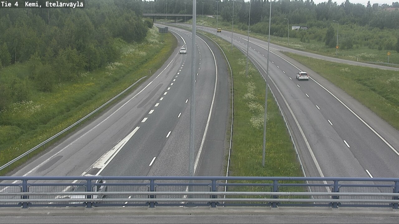 Kelikamerat Kuva Tie 4 Kemi, Etelänväylä, Kemi, Lappi