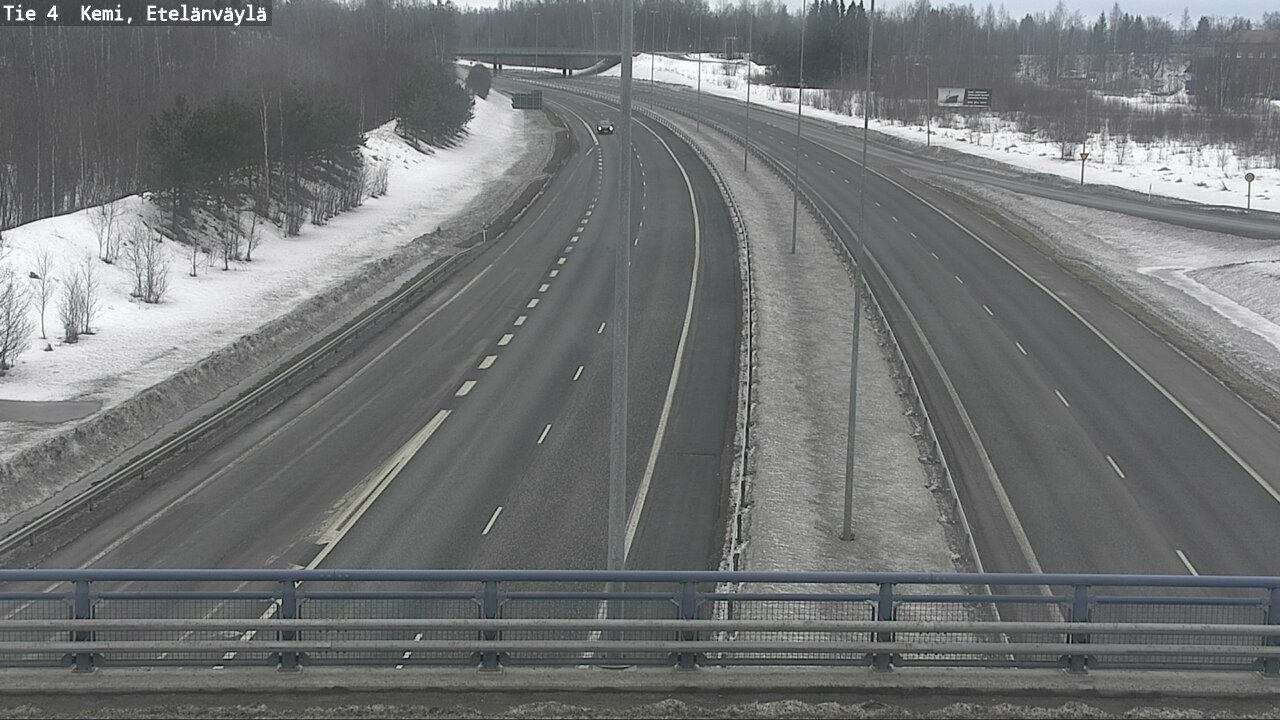Kelikamerat Kuva Tie 4 Kemi, Etelänväylä, Kemi, Lappi