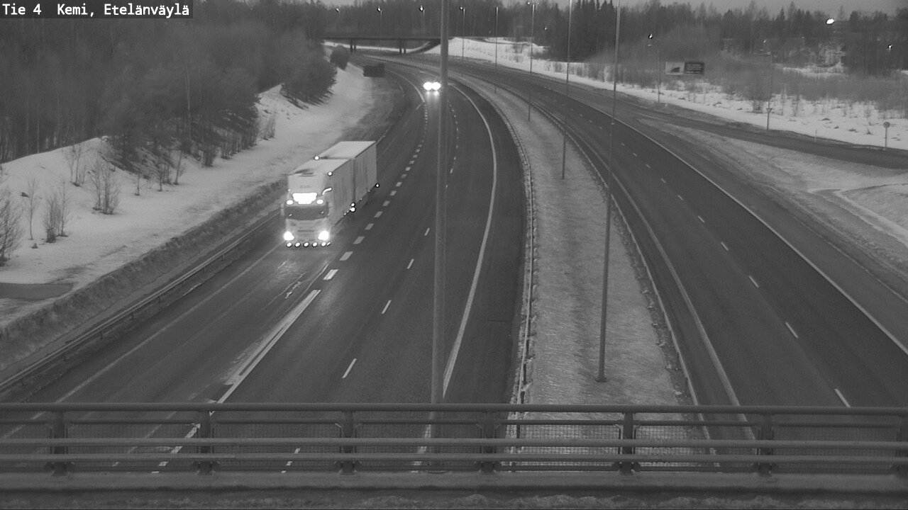 Kelikamerat Kuva Tie 4 Kemi, Etelänväylä, Kemi, Lappi