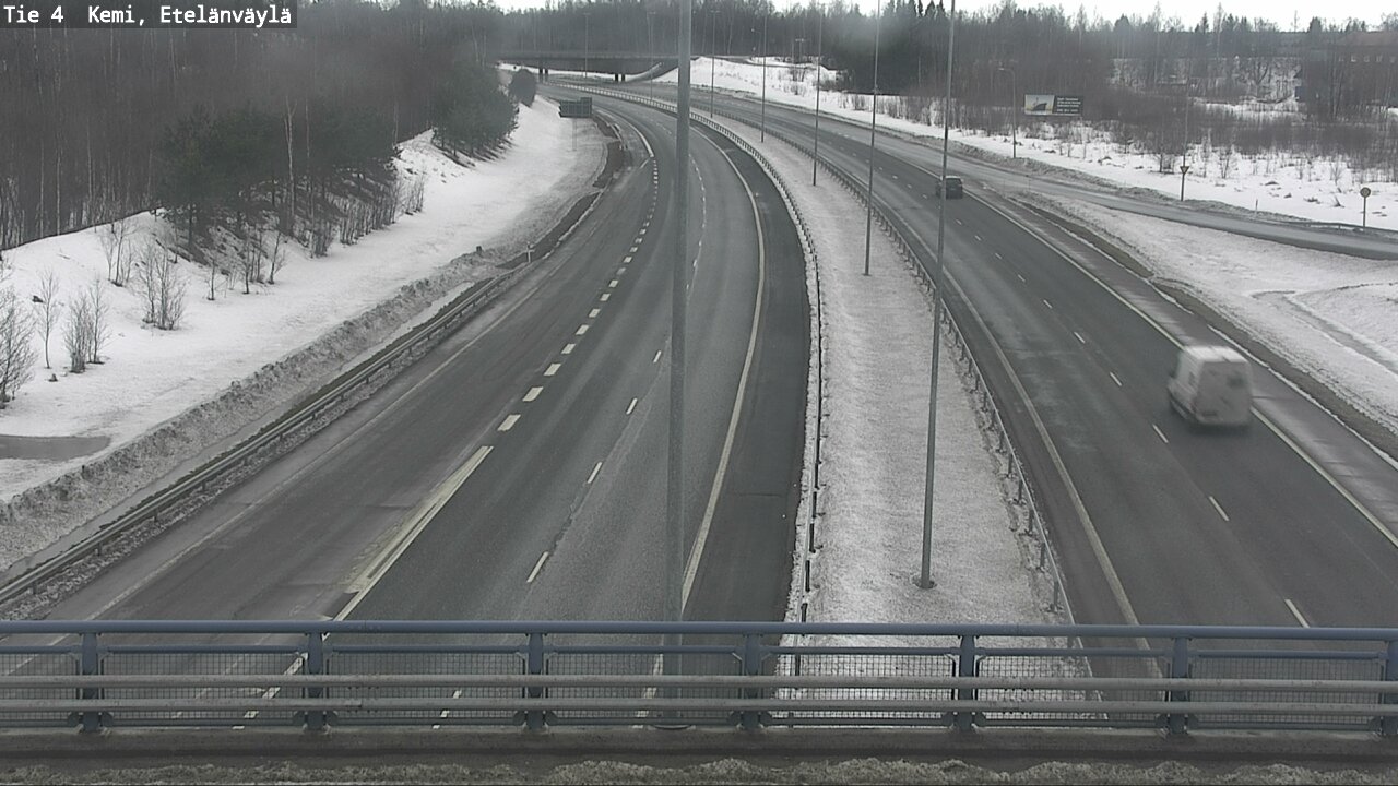 Kelikamerat Kuva Tie 4 Kemi, Etelänväylä, Kemi, Lappi