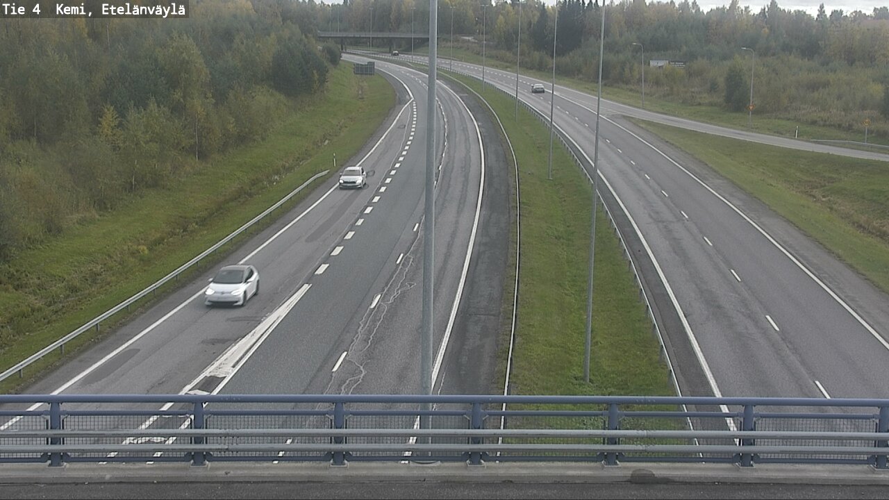 Kelikamerat Kuva Tie 4 Kemi, Etelänväylä, Kemi, Lappi