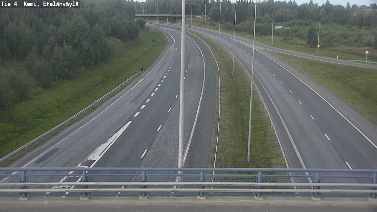 Kelikamerat Kuva Tie 4 Kemi, Etelänväylä, Kemi, Lappi
