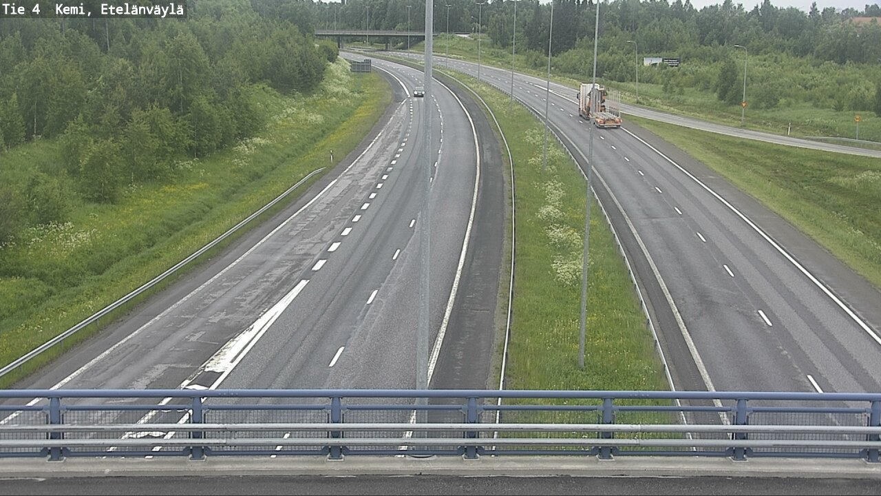 Kelikamerat Kuva Tie 4 Kemi, Etelänväylä, Kemi, Lappi
