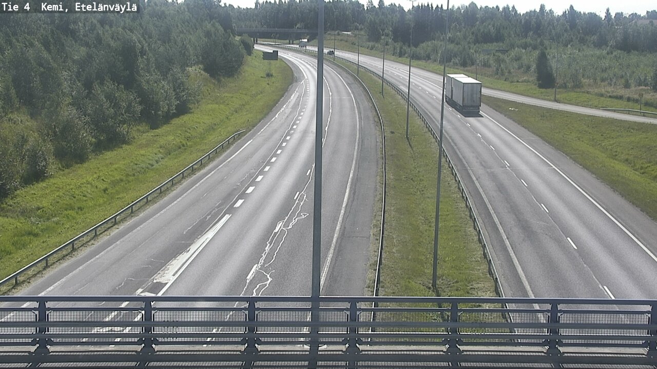 Kelikamerat Kuva Tie 4 Kemi, Etelänväylä, Kemi, Lappi