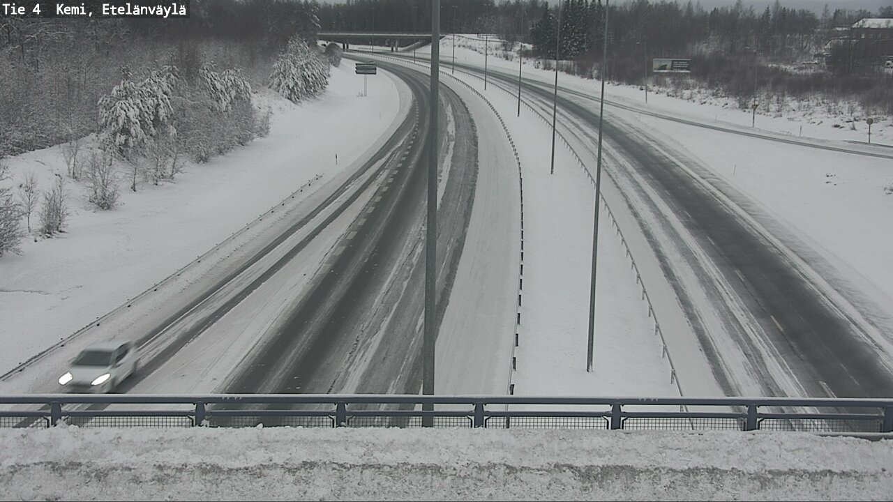 Kelikamerat Kuva Tie 4 Kemi, Etelänväylä, Kemi, Lappi