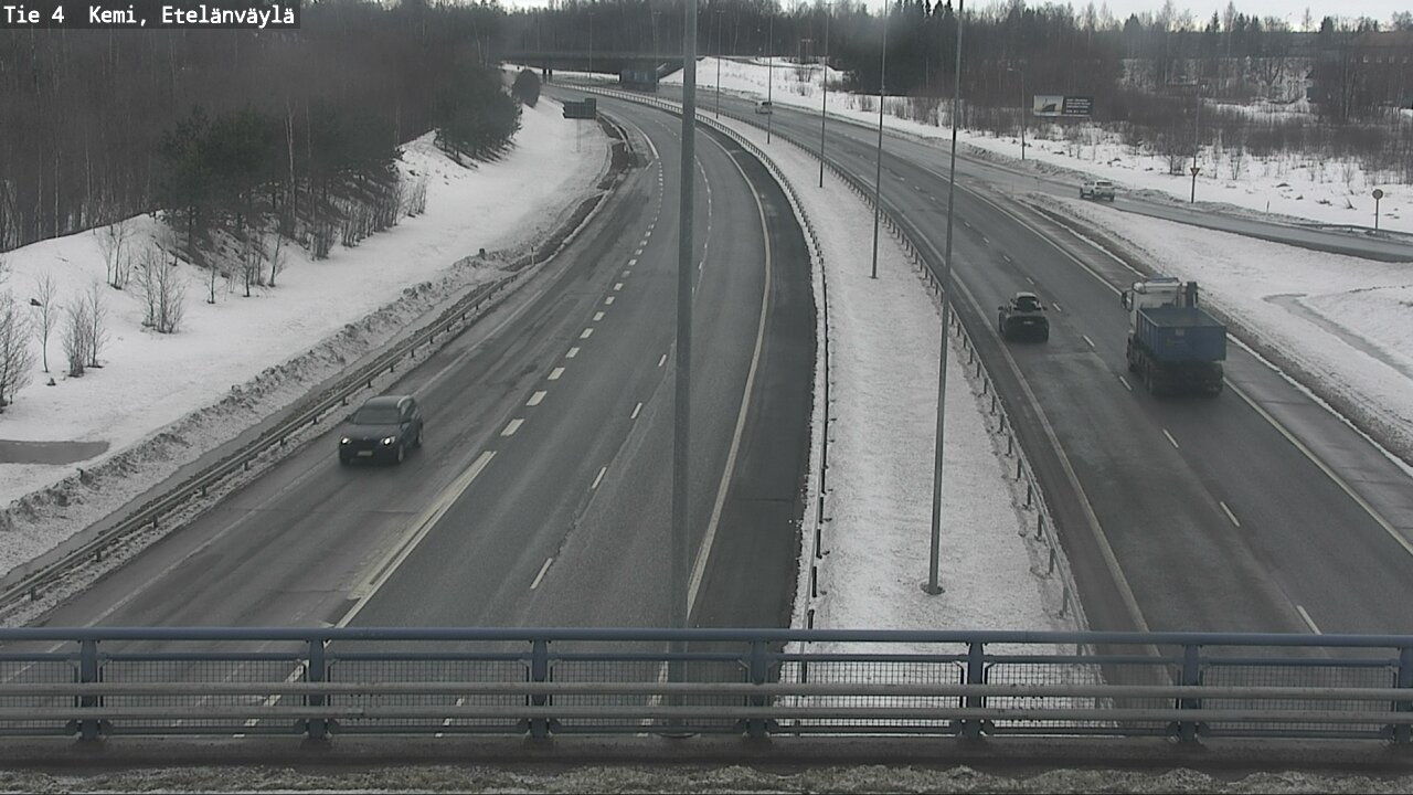 Kelikamerat Kuva Tie 4 Kemi, Etelänväylä, Kemi, Lappi