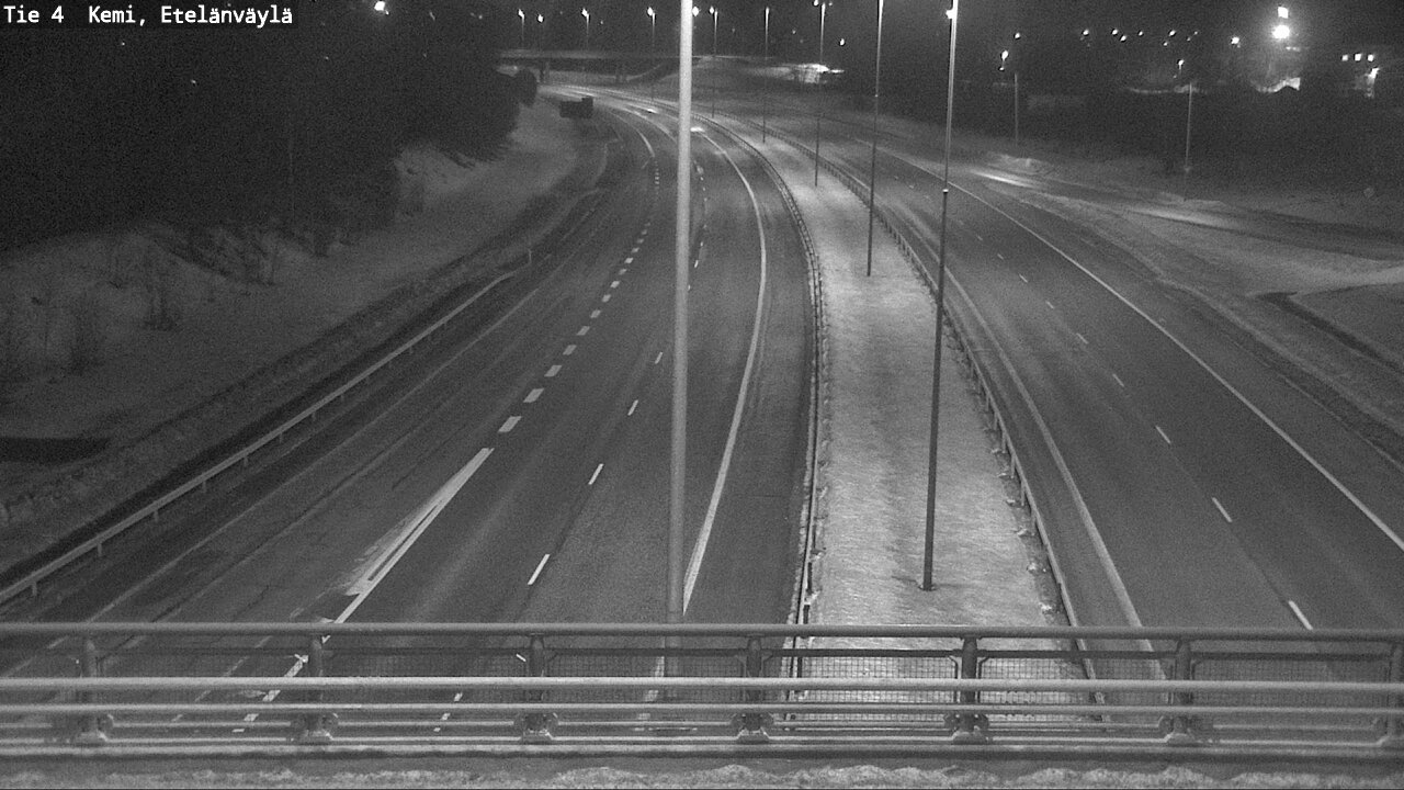 Kelikamerat Kuva Tie 4 Kemi, Etelänväylä, Kemi, Lappi