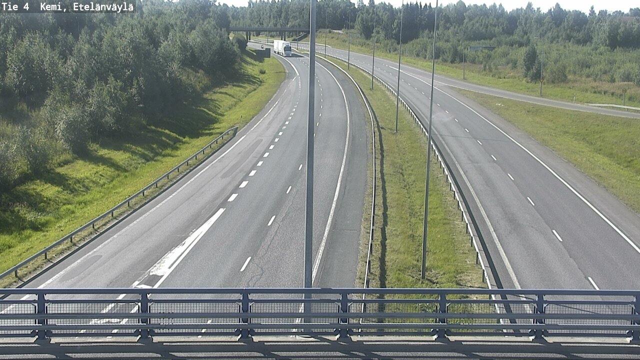Weather Camera Image Road 4 Kemi, Etelänväylä, Kemi, Lappi