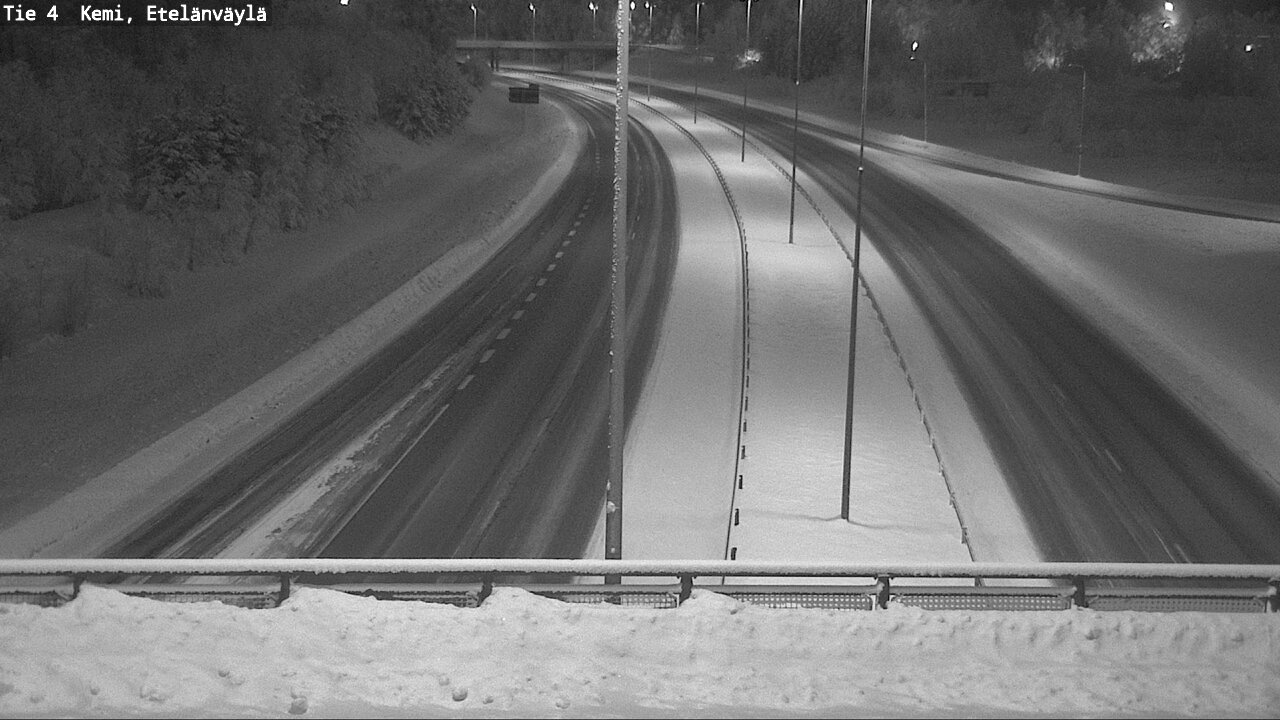 Kelikamerat Kuva Tie 4 Kemi, Etelänväylä, Kemi, Lappi