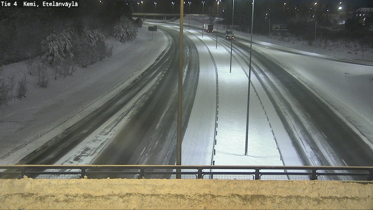 Kelikamerat Kuva Tie 4 Kemi, Etelänväylä, Kemi, Lappi