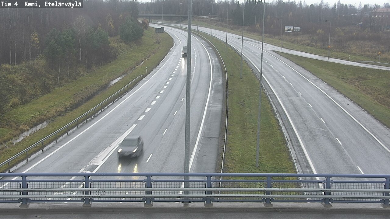 Kelikamerat Kuva Tie 4 Kemi, Etelänväylä, Kemi, Lappi