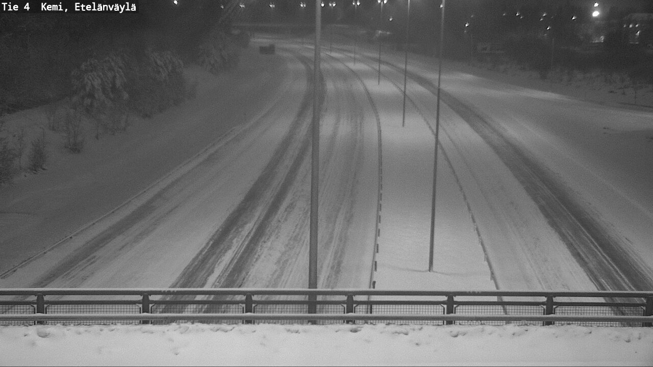 Kelikamerat Kuva Tie 4 Kemi, Etelänväylä, Kemi, Lappi